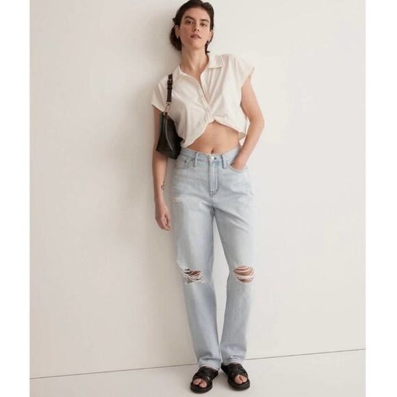 Madewell The Slouchy Boy Jean Size 29P - Picture 1 of 10